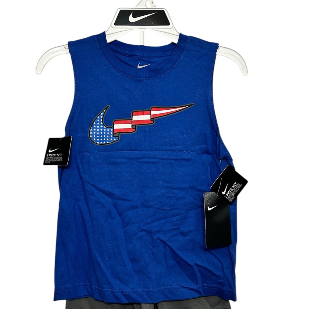 Nike Kids Matching Set - Blue and Gray